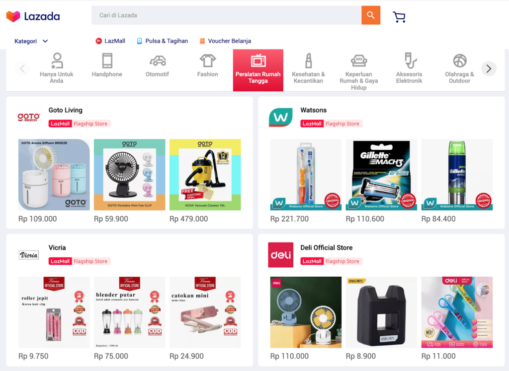 Shop Lazada from Indo4ward anywhere in the world